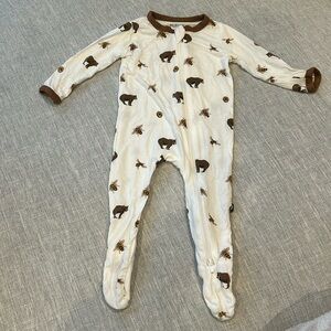 Kyte baby zippered footie - bears and bees